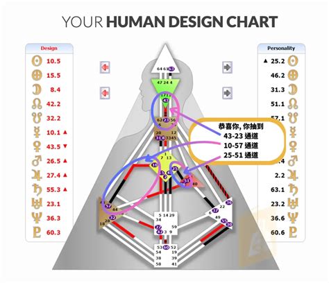 人類圖數字|人類圖的通道是你從上天帶在身上的「工具箱」